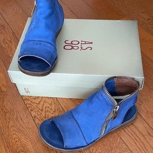 AS 98 Cobalt Blue Ankle Sandals